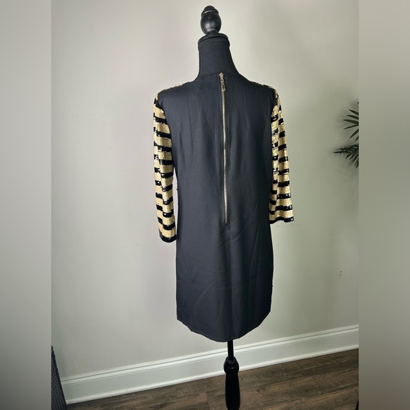 Endless Rose Black and Gold Pary New Year Formal Dress sz M - Picture 4 of 5